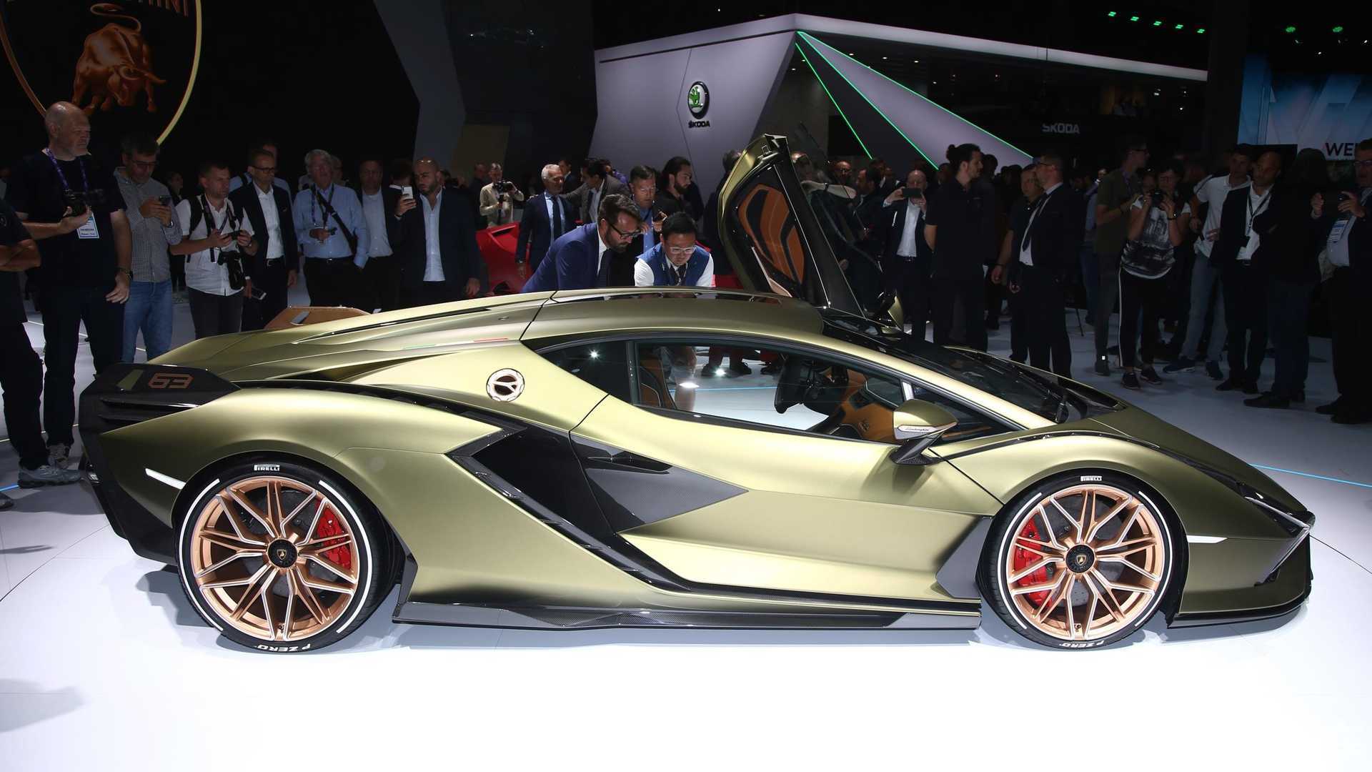 设计更加科幻的闪电来了 兰博基尼sian全球首发