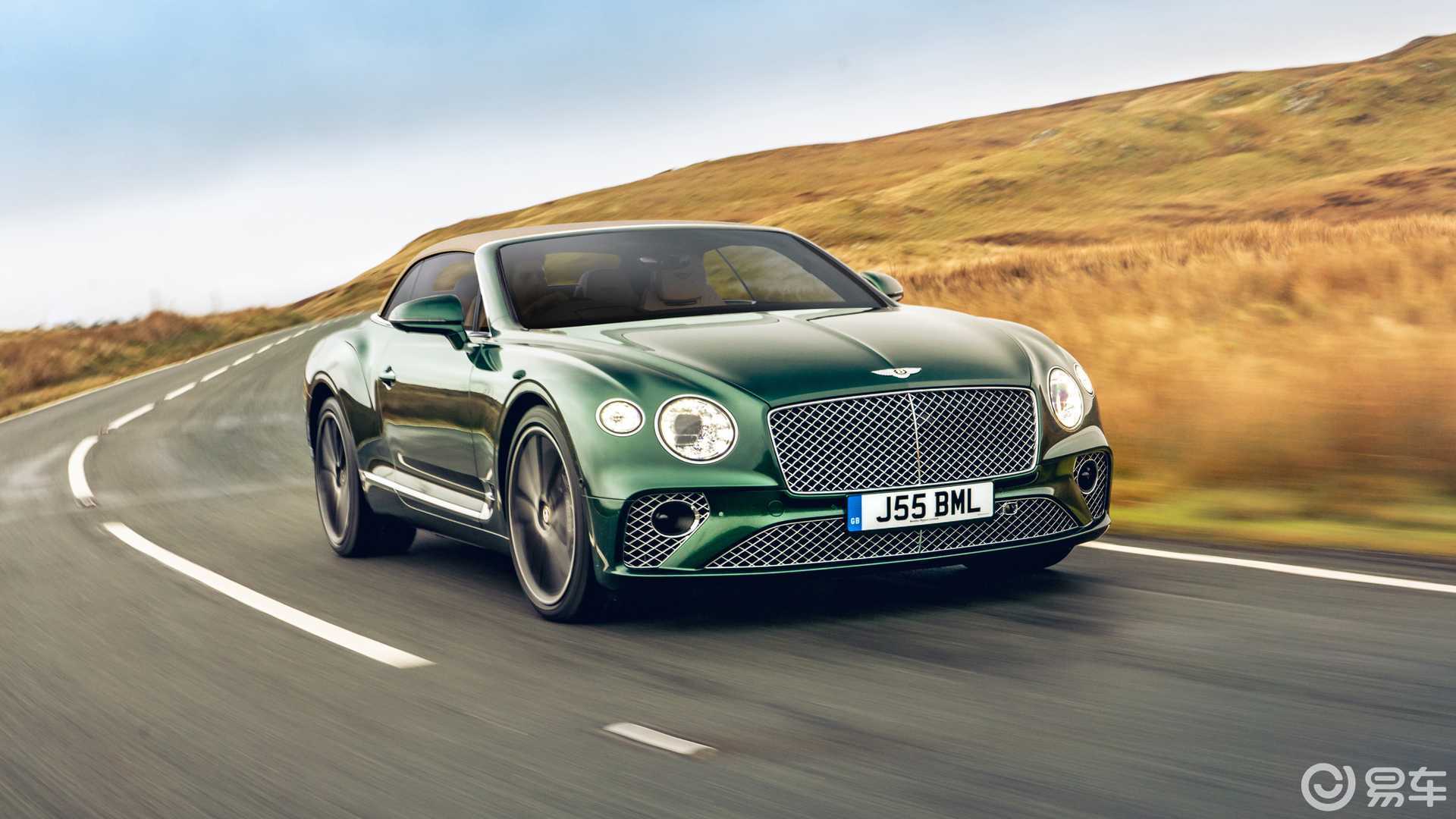 用顶级西服面料做软顶,欧陆gt敞篷了解一下!