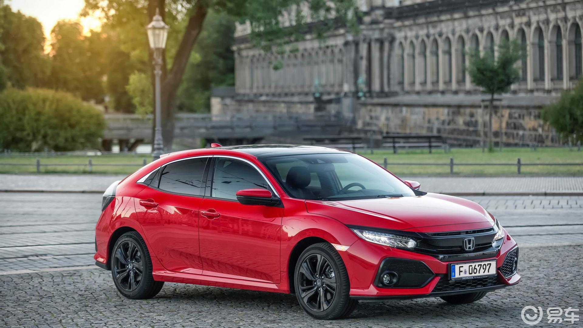 将由东风本田生产国产思域两厢版实车曝光明年5月亮相