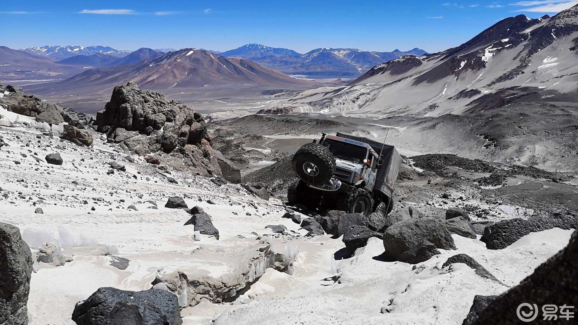 6694米,乌尼莫克创造轮式车辆攀爬最高海拔记录