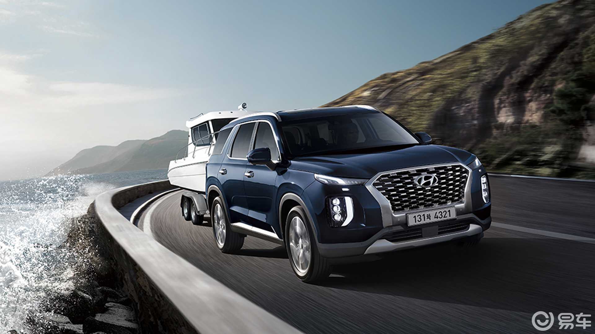 韩国市场特供现代palisade特别版官图曝出