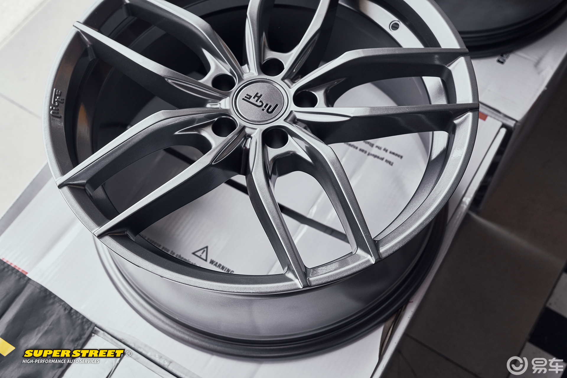 niche轮毂m204系列烟灰色,美国mht旗下的运动风格轮毂品牌,创建于1987