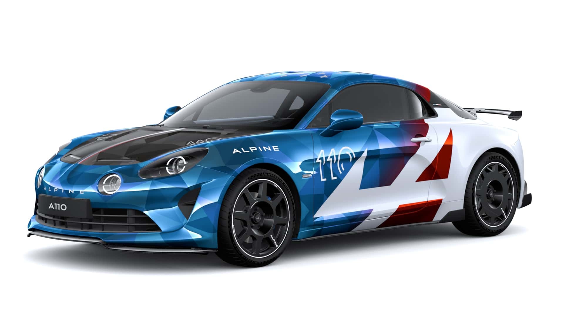 alpine a110机盖-拉花-易车