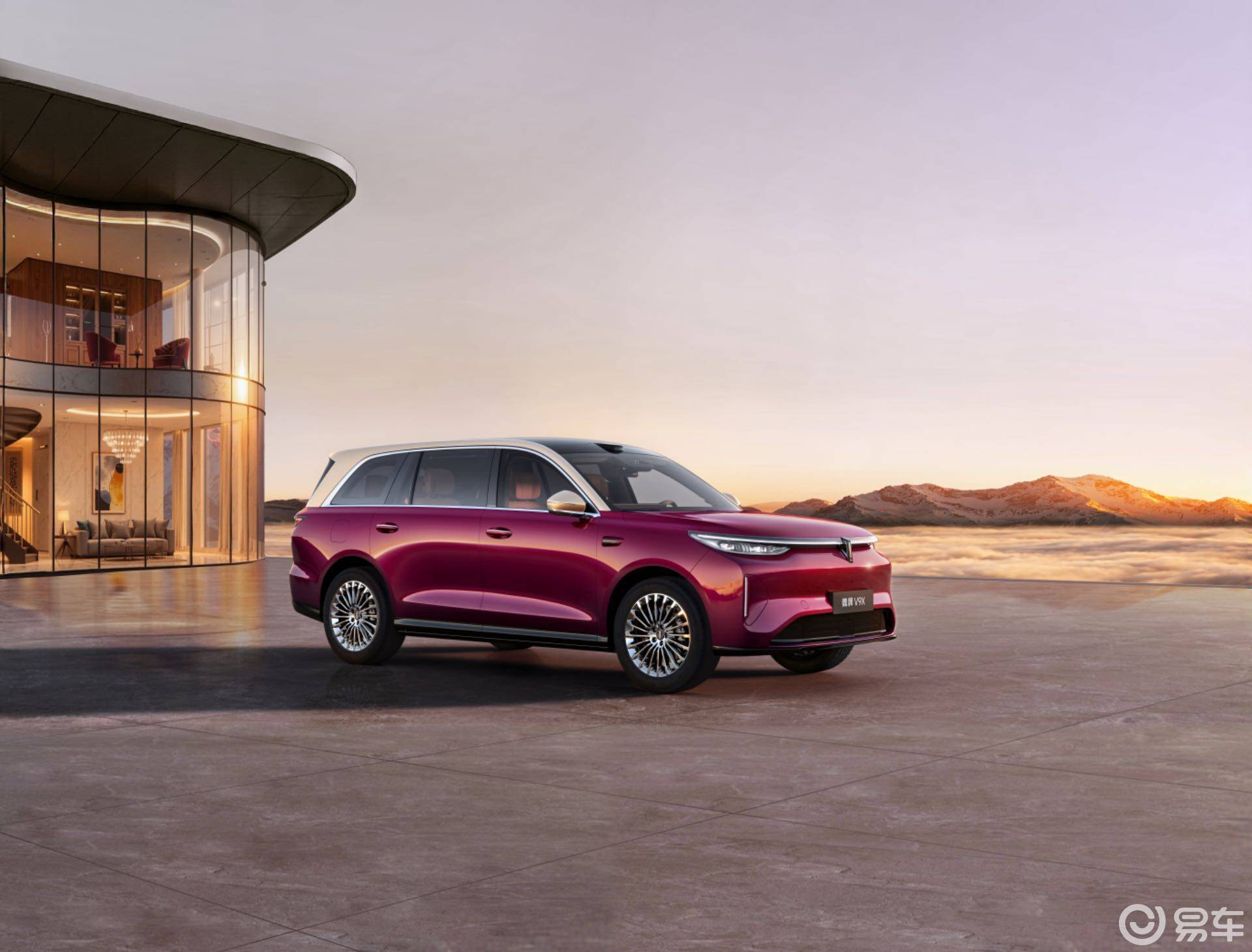 定位 AI 豪华六座旗舰 SUV 魏牌 V9X 正式亮相