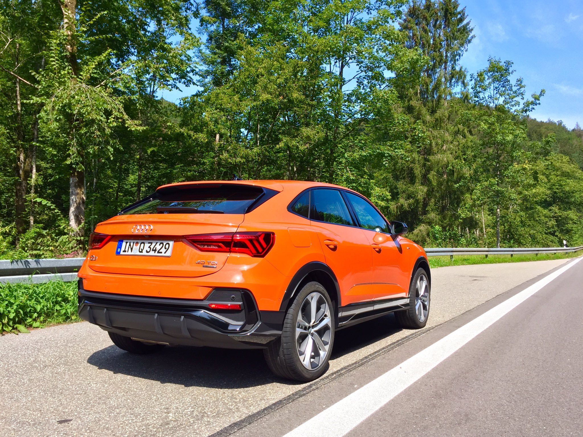 奥迪q3sportback实车现身这颜值你们还满意吗