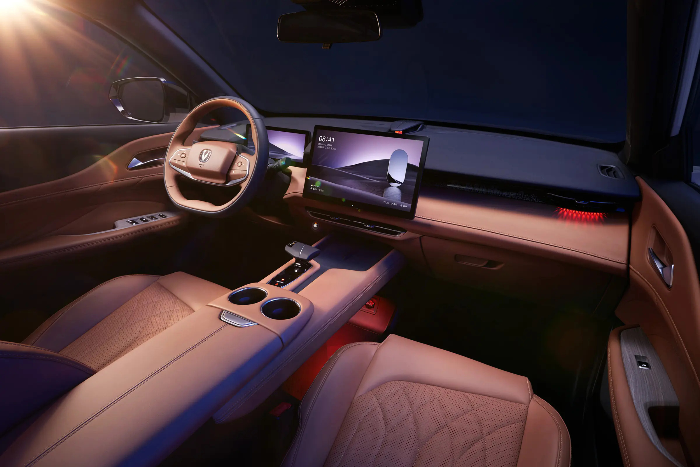 当前位置:>易车>长安uni-z大灯摘要>摘要详情>内饰方面,长安uni-z的