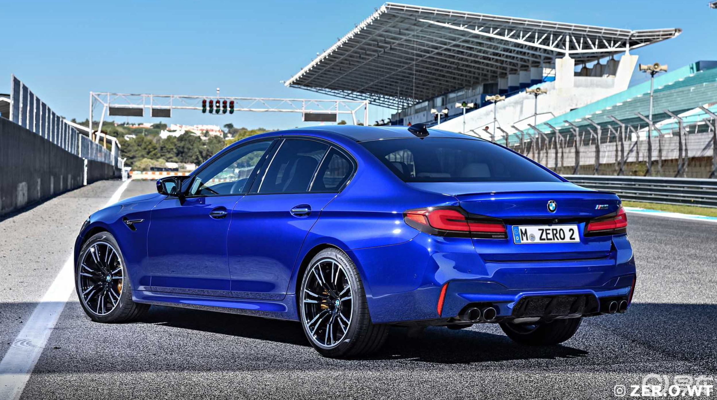 2021款宝马m5改款渲染效果图