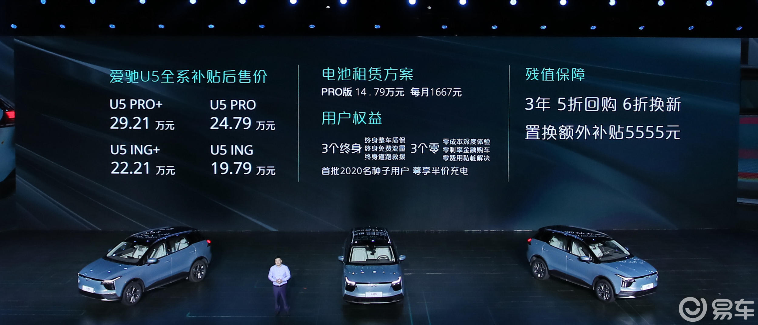 哪款配置适合您?爱驰u5 配置解析