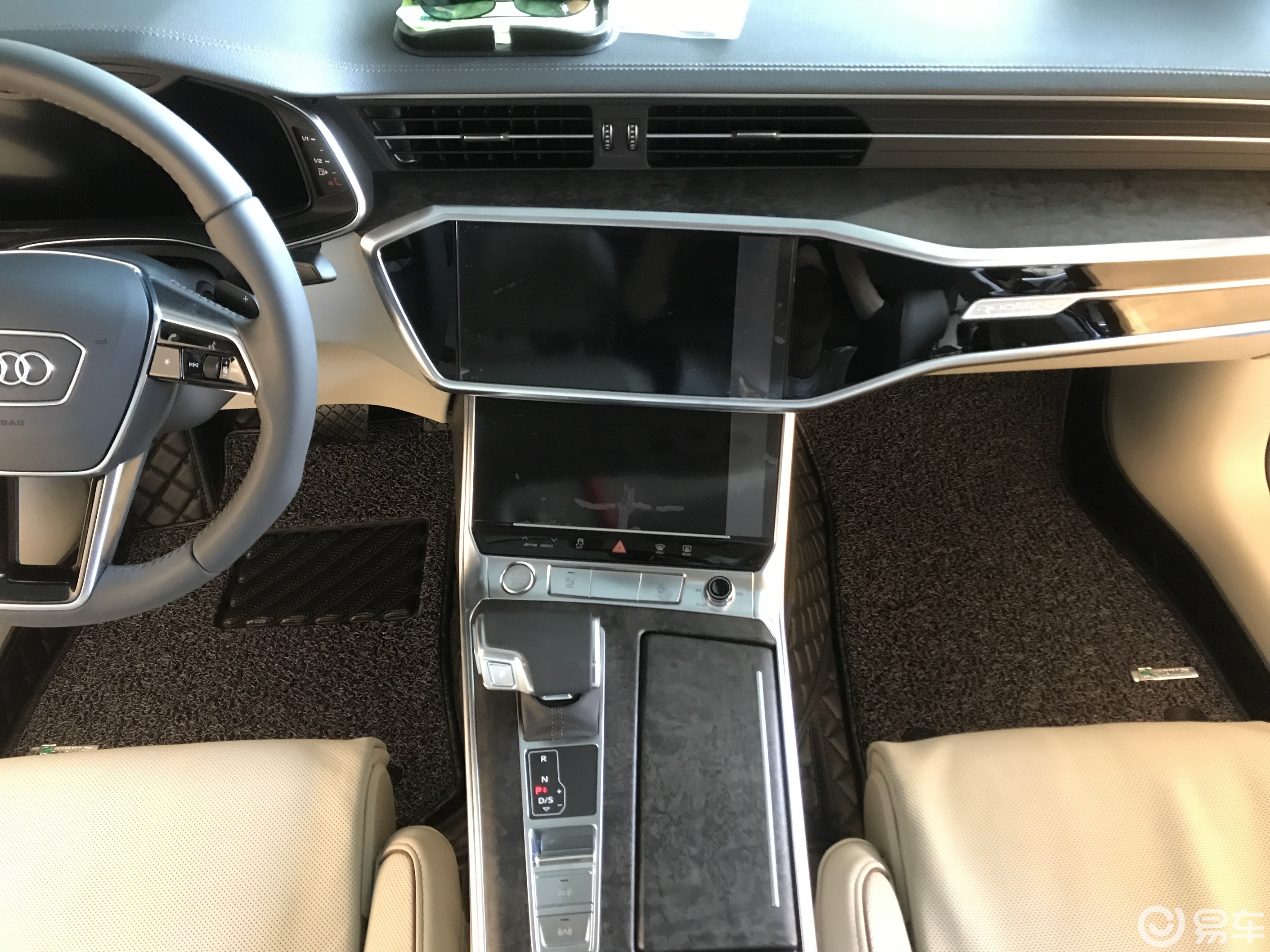 奥迪a6l内饰改造效果_易车