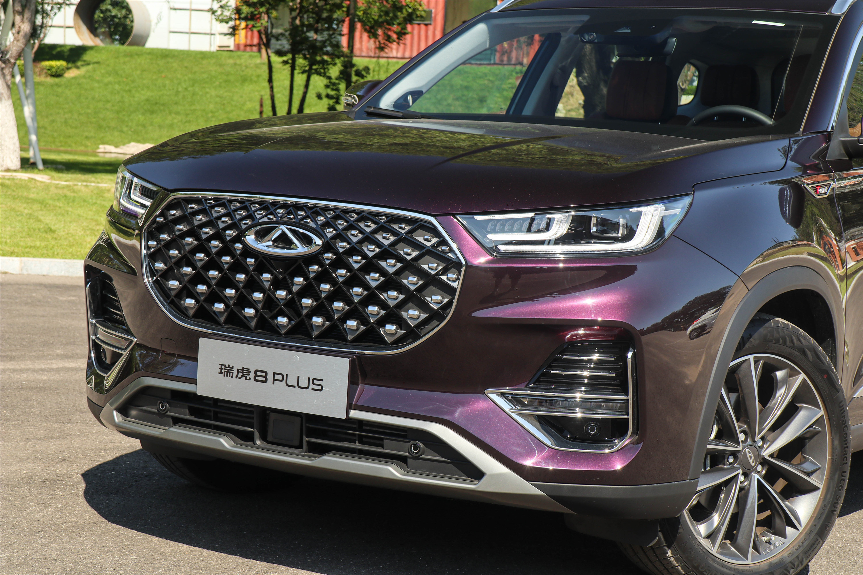 瑞虎8 plus前灯-车身-仪表盘-易车