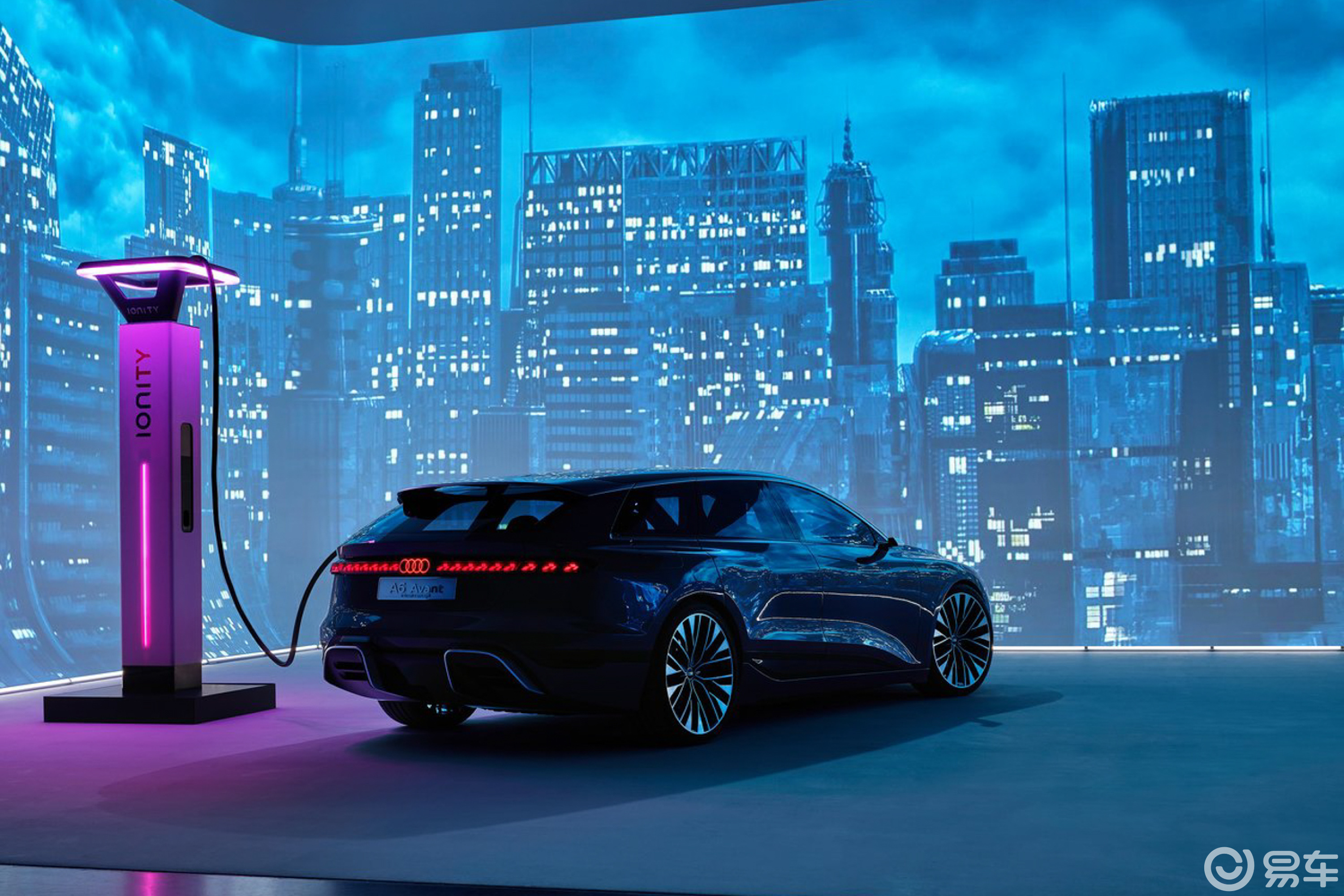 奥迪a6 e-tron四驱-充电-易车