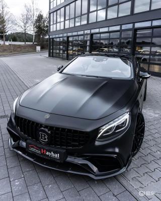 奔驰mercedes-amg s63 coupe改装巴博斯黑武士,搭载4.