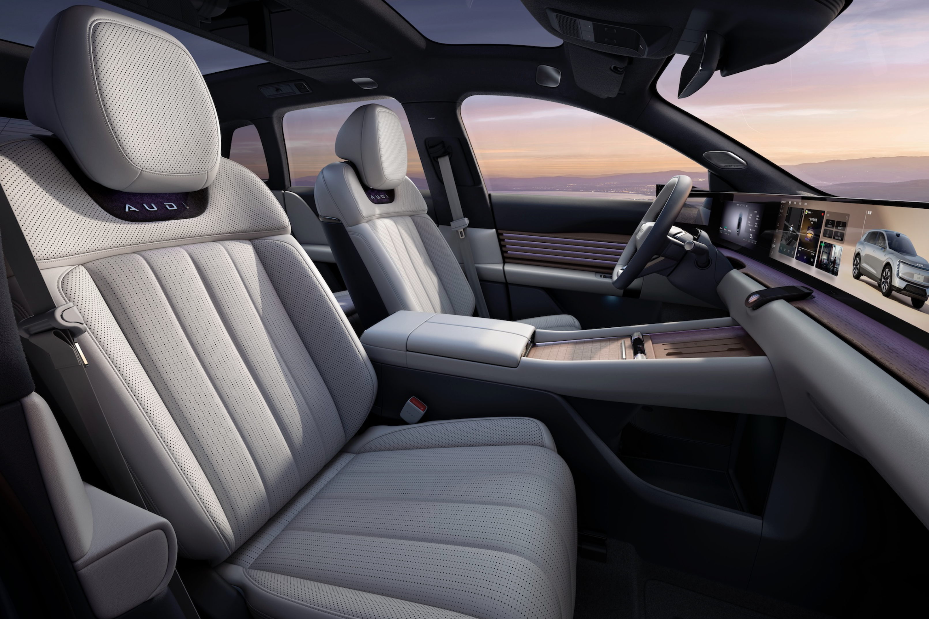 从愿景到新境AUDI品牌正式发布首款纯电SUV奥迪E7X