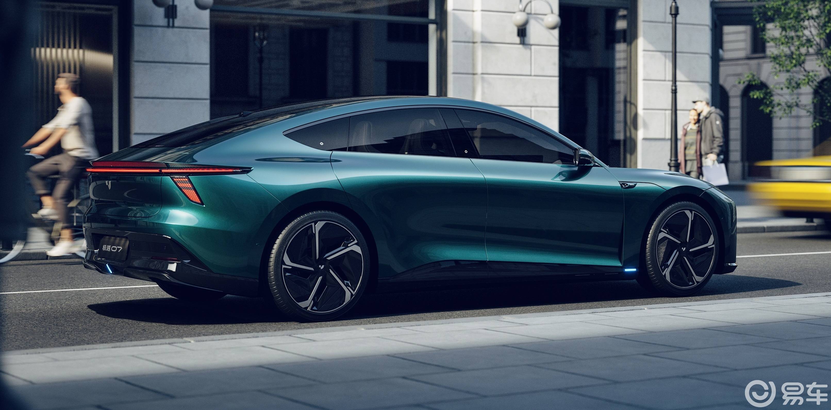 小米su7该车也采用了时下流行的轿跑式车身设计_易车