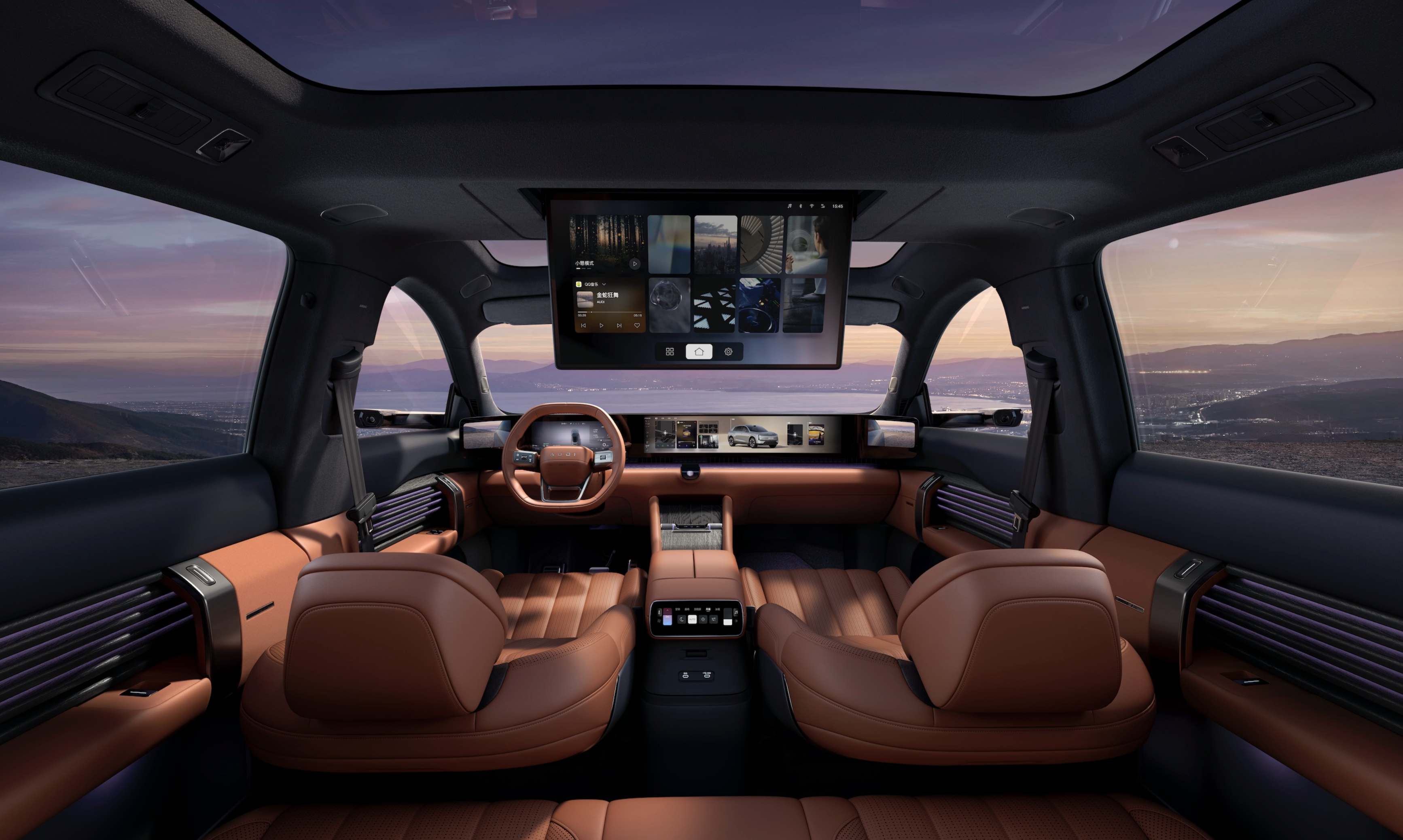 从愿景到新境AUDI品牌正式发布首款纯电SUV奥迪E7X