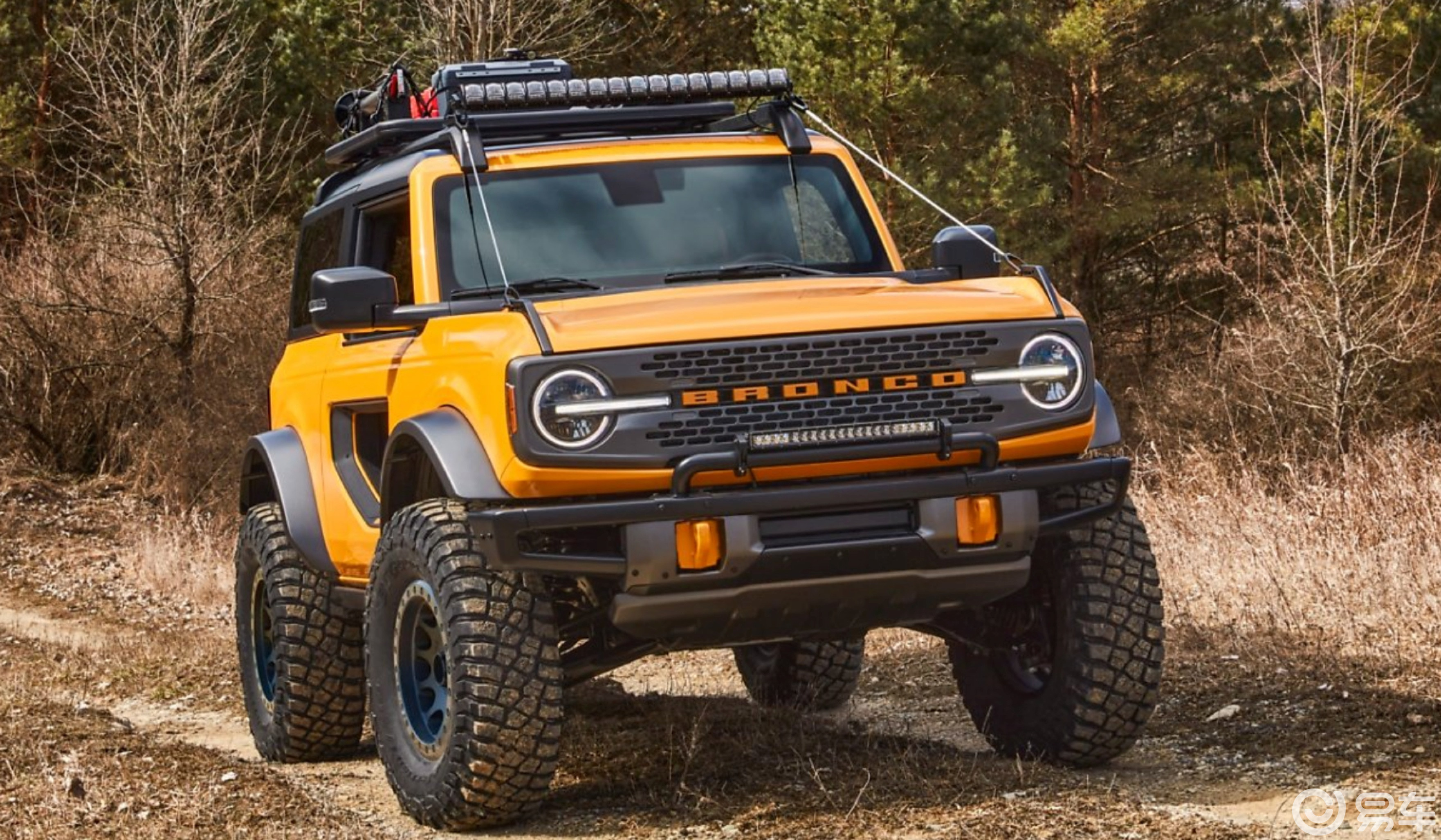 鲁比肯小道硬钢福特bronco极限攀爬力不输牧马人