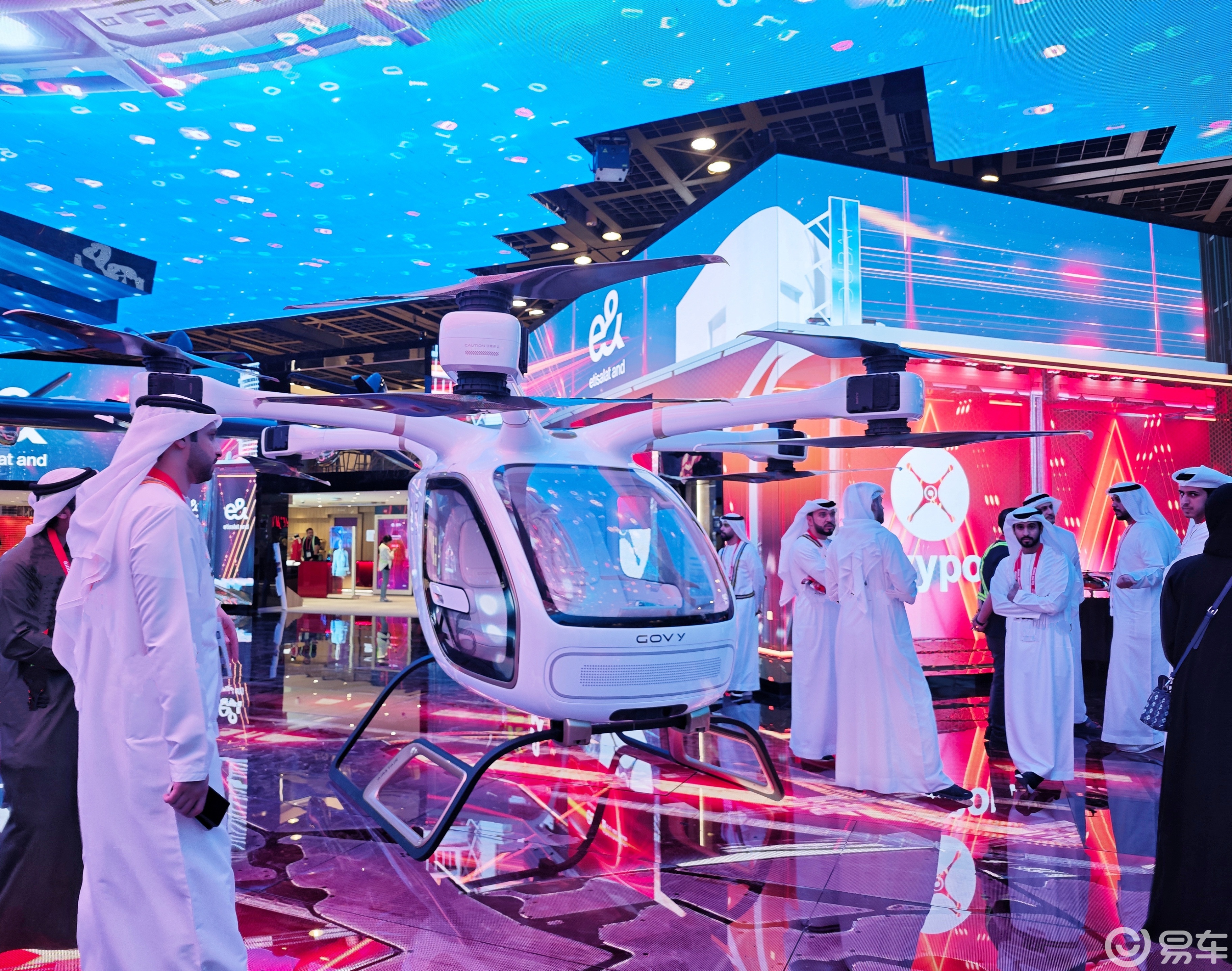 广汽高域飞行汽车中东首秀,解码中国智造硬核实力