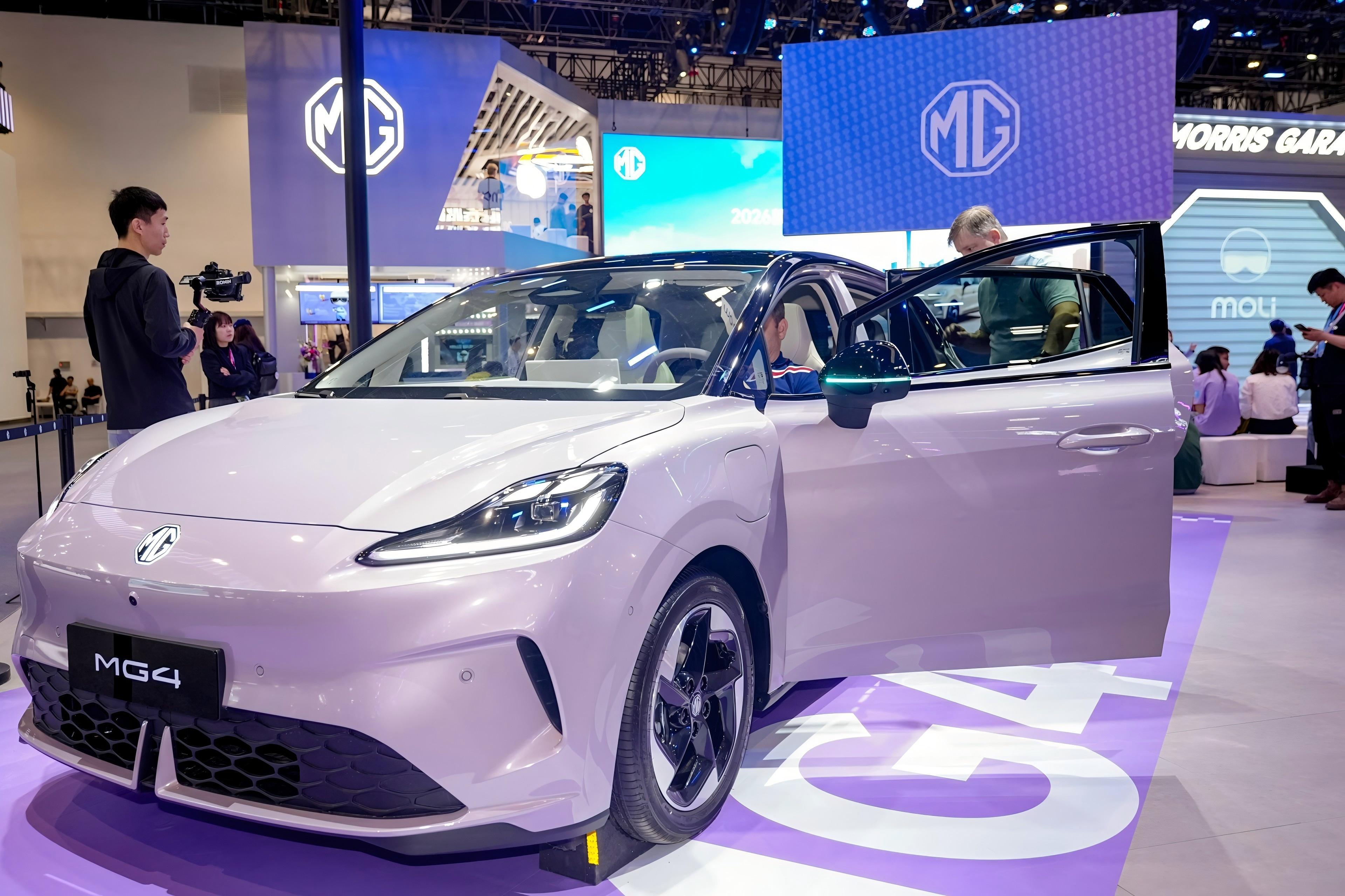 2026款MG4北京车展上市：6万级纯电小车的越级之选