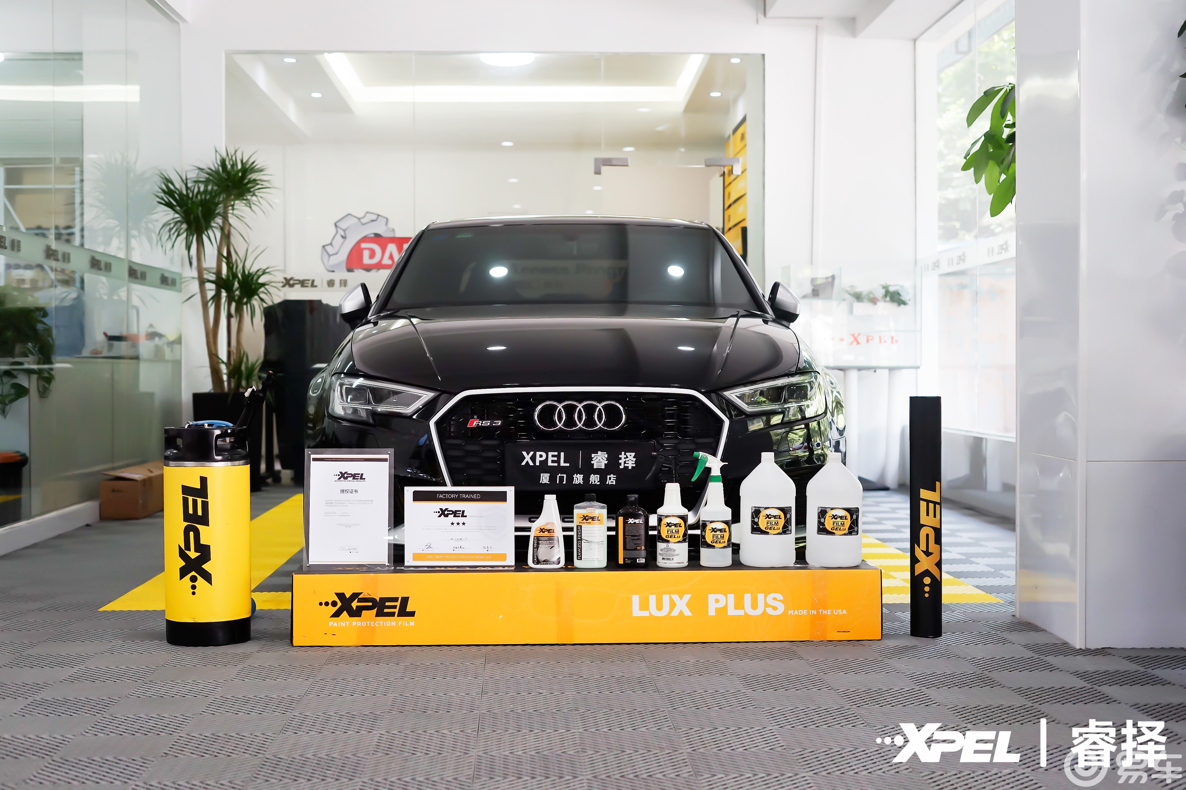 厦门xpel旗舰店出品 奥迪rs3装贴lux系列施工案例