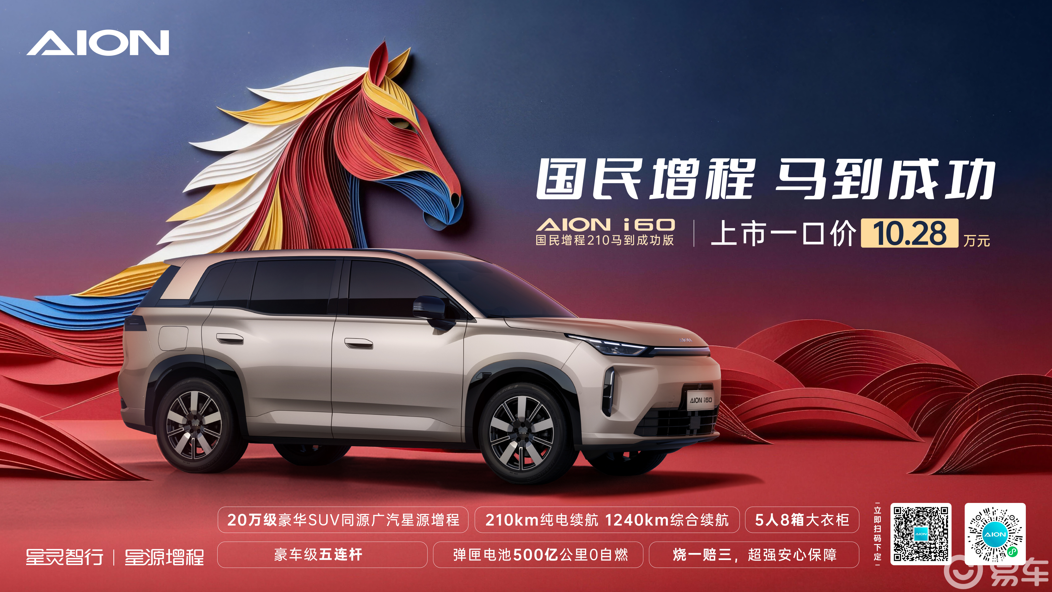 10.28万，埃安i60新增版把混动市场卷明白了