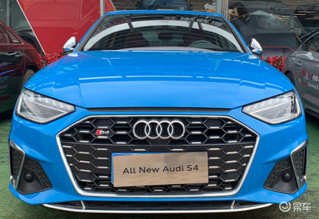 奥迪a4前脸-黑色-引擎-易车