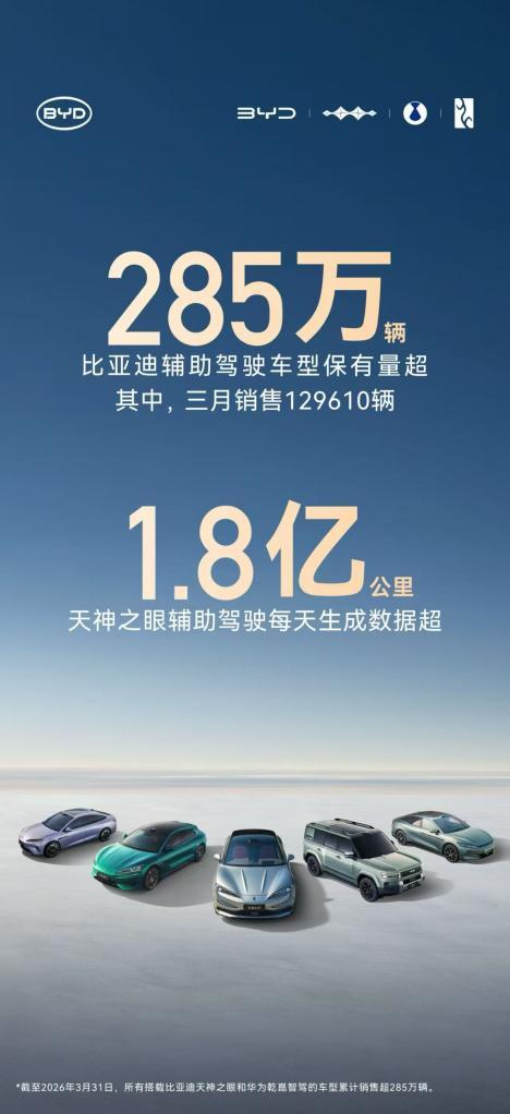 全球领跑，智启新程｜比亚迪亮相2026北京车展