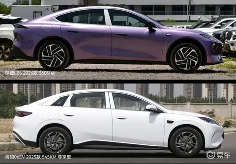 挑战比亚迪的金字招牌！深蓝L06对比海豹06EV能赢吗？