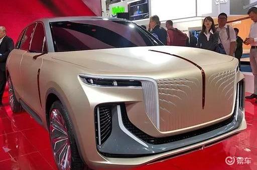 红旗纯电SUV新车代号E115,2019法兰克福车展