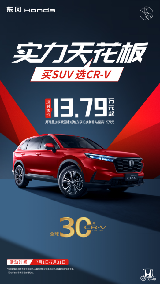 3年回血超60%，东风本田CR-V怎么做到的？