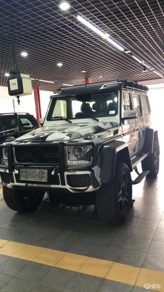 奔驰大g越野顶配巴博斯g700现车售价4x4越野最强