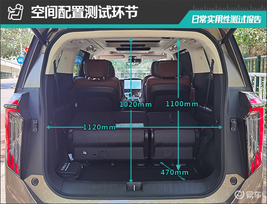 传祺e9对于车内使用空间的测试 易车