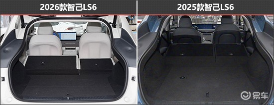 家用化革新 智己LS6新老款车型对比
