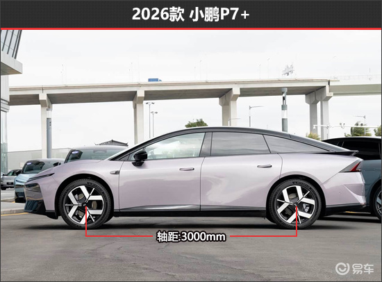 外观微调配置全面 小鹏P7+新老款车型对比