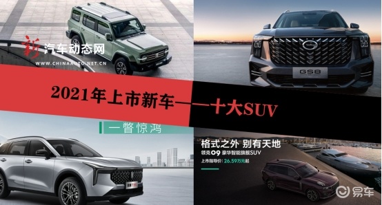盘点21年上市新车 十大suv 易车 盘点21年上市新车 十大suv 易车