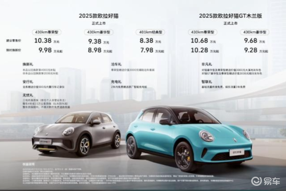 2025 款长城欧拉好猫 / 木兰版上市