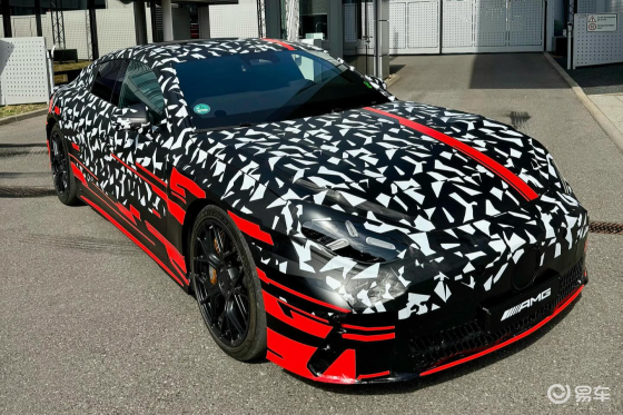 三电机1360匹！纯电AMG GT 四门轿跑明年量产