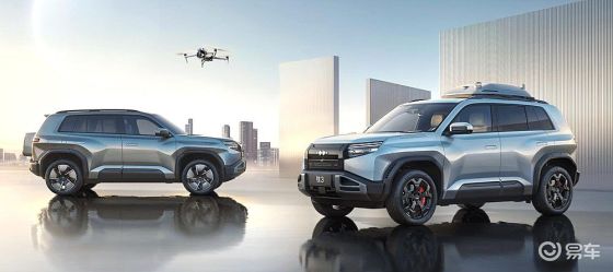 机甲美学到玩家改装钛3与iCAR V23谁是更好的方盒子