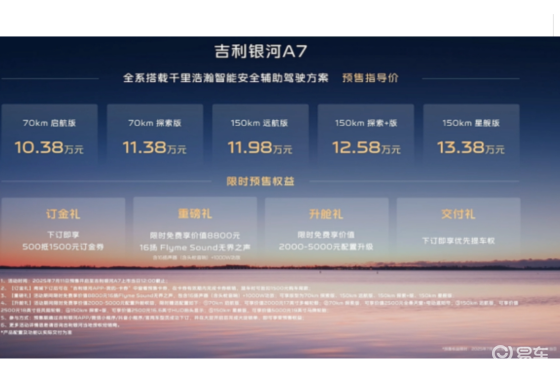银河A7，凭什么让家轿市场抖三抖？