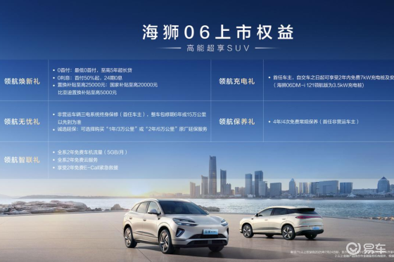 第五代DM技术比亚迪海狮06上市13.98万起
