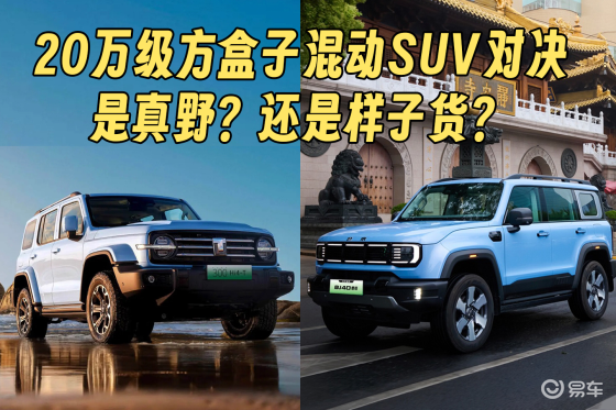 20万级方盒子怎么选？增程混动大对决！