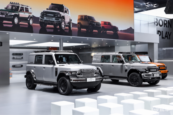 iCAR 方盒子V23赛博版成都车展首秀