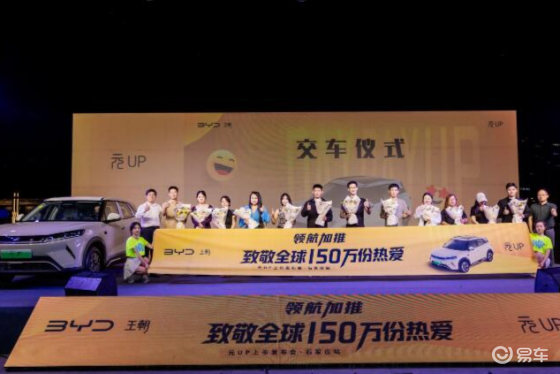 致敬全球150万份热爱 - 元UP上市发布会 圆满落幕