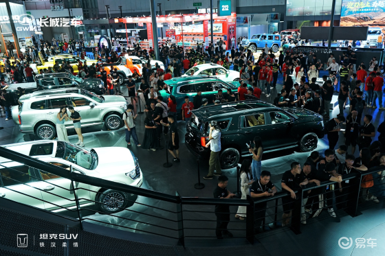 全新坦克500Hi4-T/Z智享版闪耀成都车展