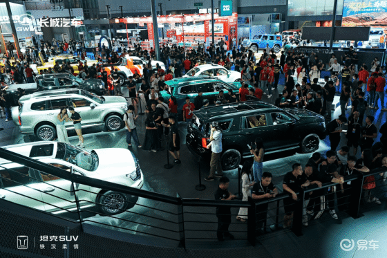全新坦克500Hi4-T/Z智享版闪耀成都车展!