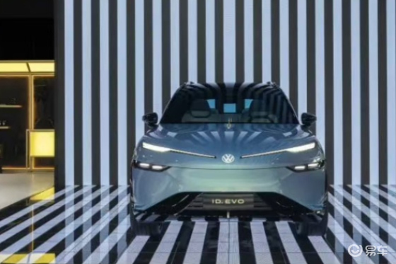金标大众首款纯电全尺寸SUV ID. EVO概念车首秀