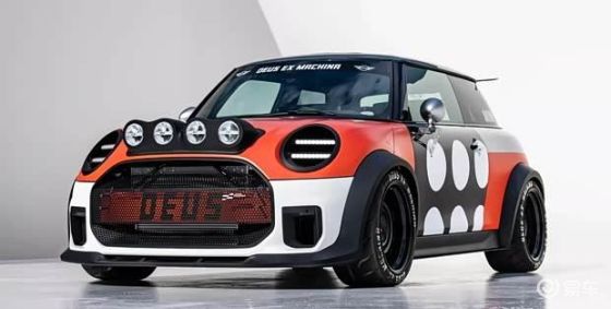 MINI JCW概念车慕尼黑首发：轻量化材料打造赛道利器
