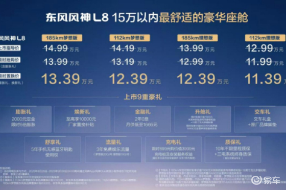 东风风神L8玉林汇冠上市品鉴会（时间：9月13日）