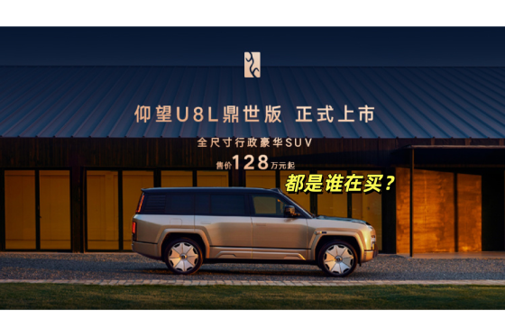 谁在为仰望U8L这台130万的国产豪车买单？