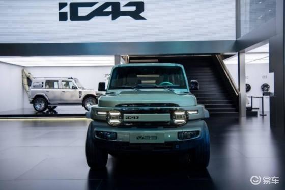 iCAR V23 vs越野传奇：空间·视觉对决
