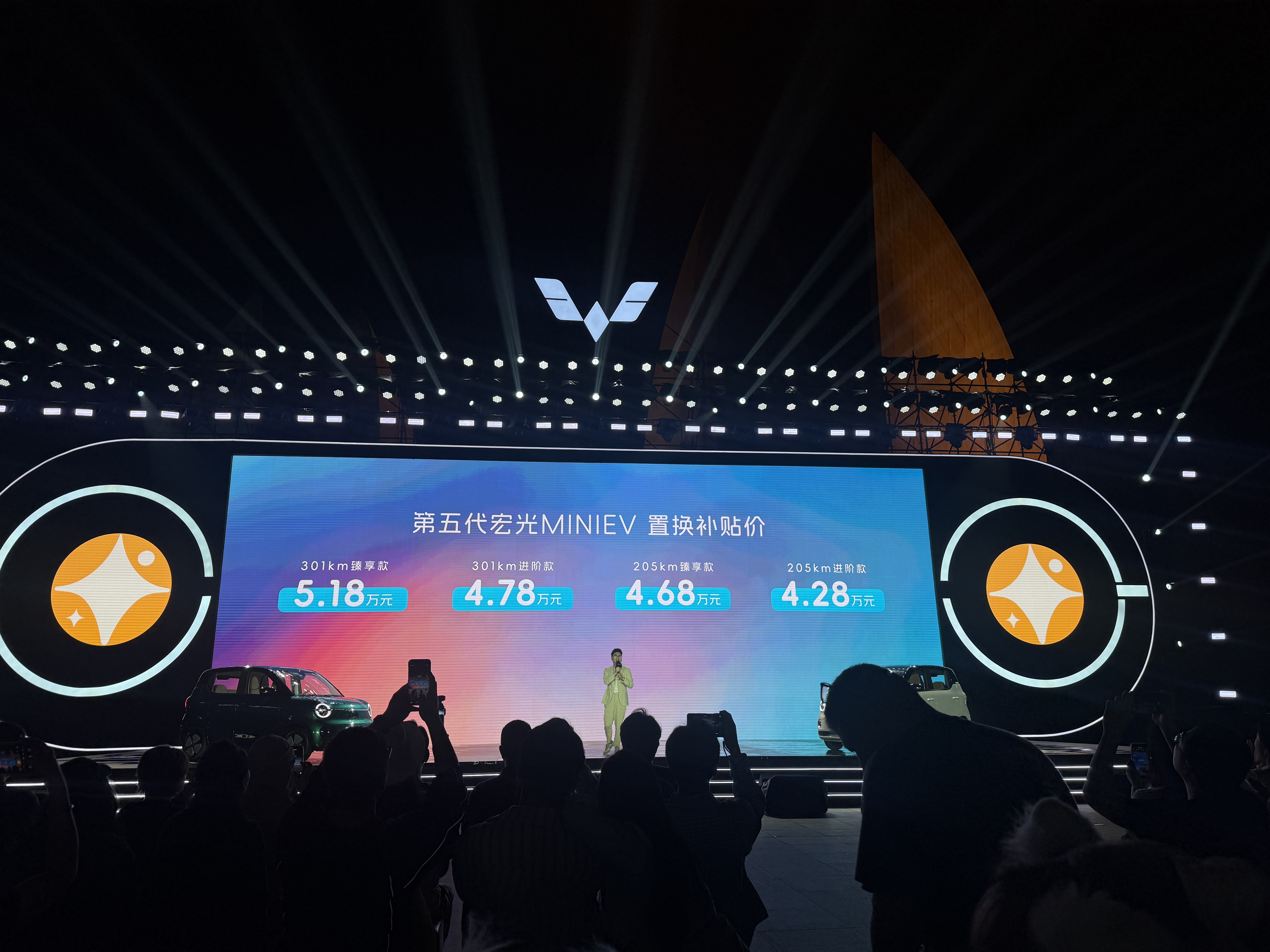 置换补贴价4.28万起，带你看第五代宏光MINIEV